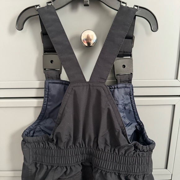 LAND’S END KIDS SQUALL WATERPROOF INSULATED IRON KNEE SNOW BIB PANTS SIZE 4 - Picture 6 of 11